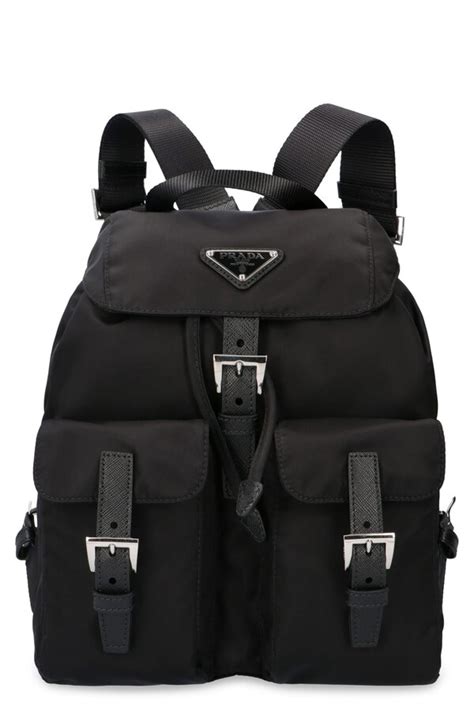 prada knapsack leather backpack|Prada nylon backpack sale.